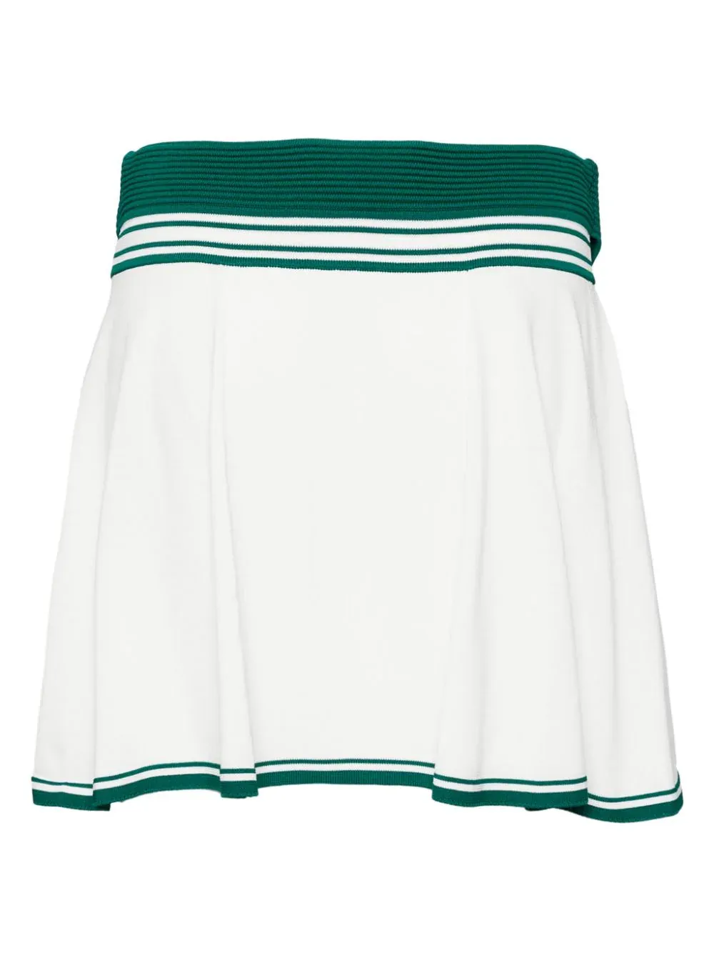 Draped Nylon Skirt
