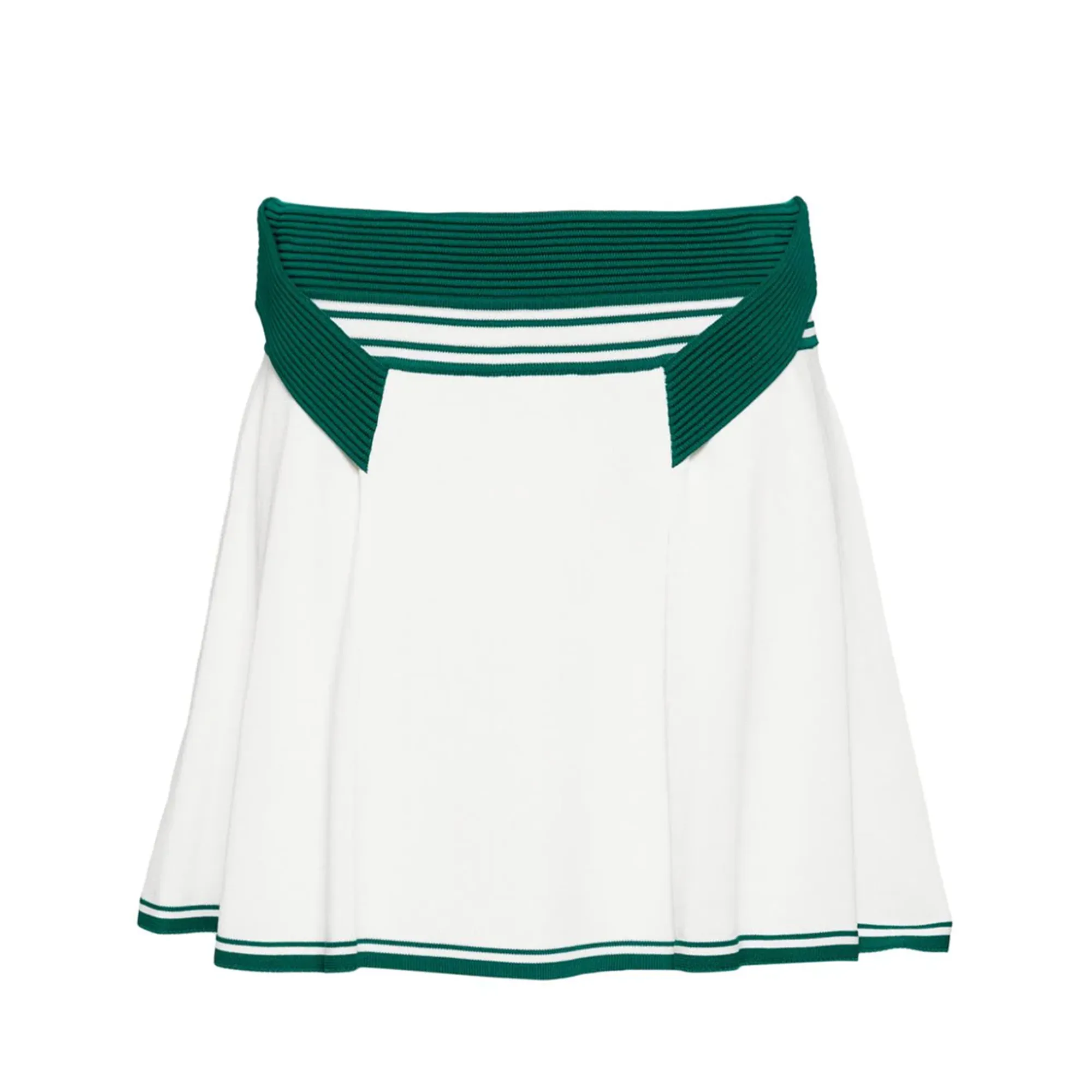 Draped Nylon Skirt