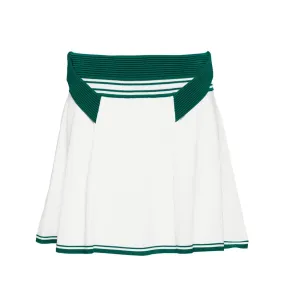 Draped Nylon Skirt