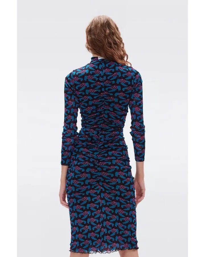 DVF Verina Reversible Mesh Dress