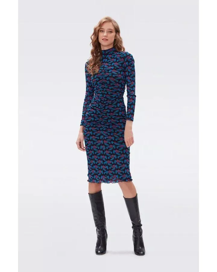 DVF Verina Reversible Mesh Dress