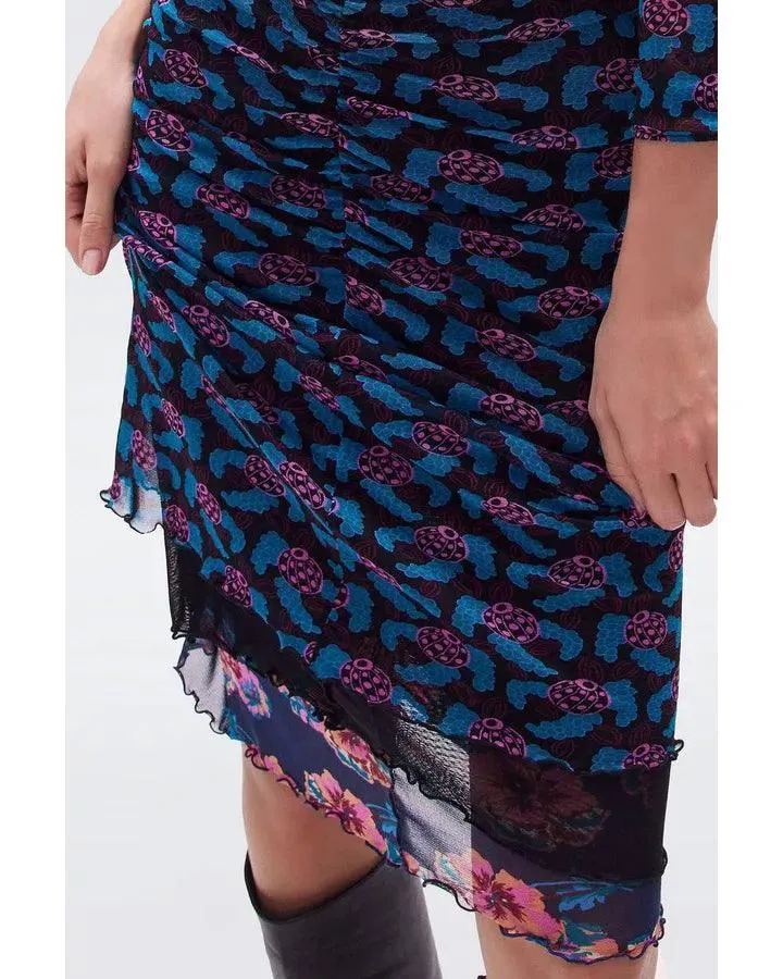 DVF Verina Reversible Mesh Dress