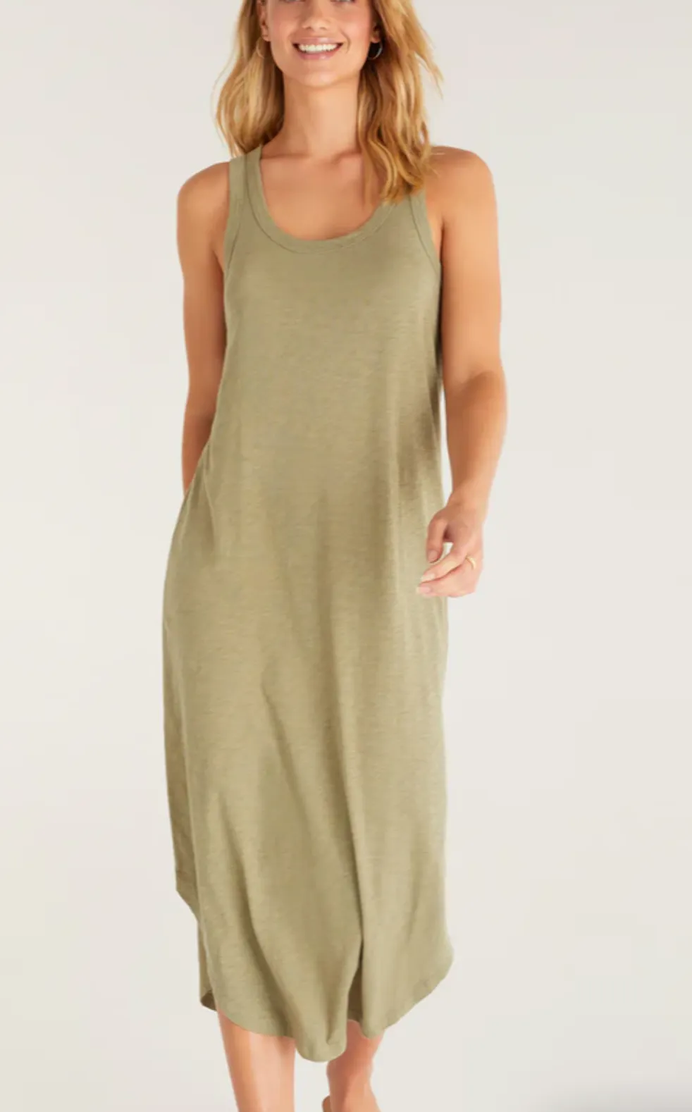 Easy Going Cotton Slub Dress
