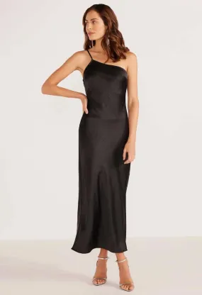 Ella Midi One Shoulder Dress