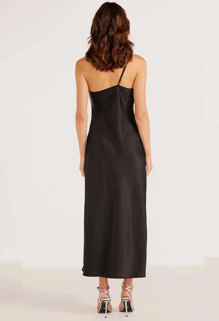 Ella Midi One Shoulder Dress