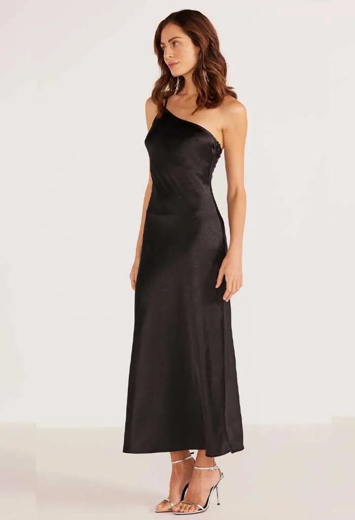 Ella Midi One Shoulder Dress
