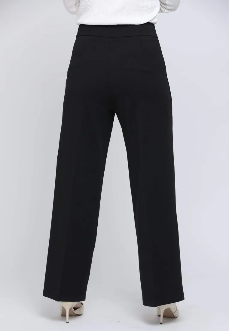 Emanuel Palazzo Pants - Black