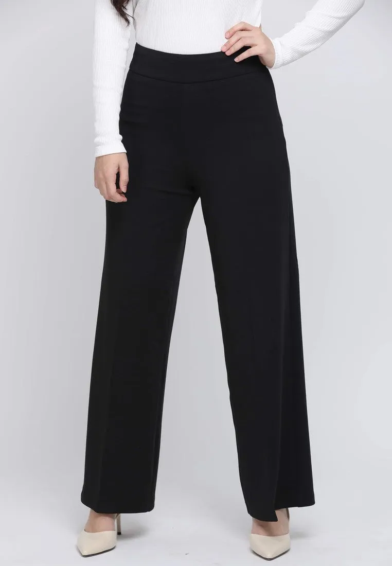Emanuel Palazzo Pants - Black