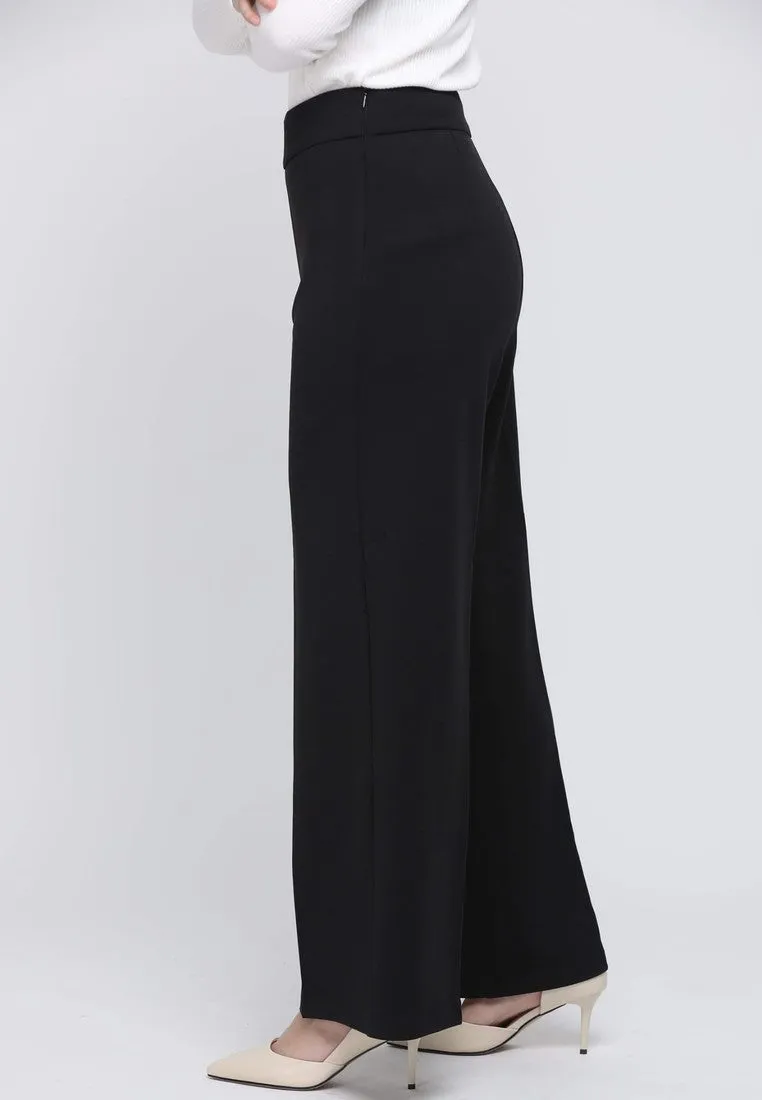 Emanuel Palazzo Pants - Black