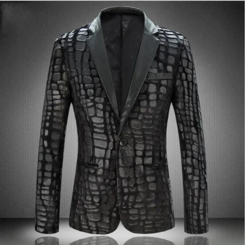 Euro Men Blazer Jacket 2018