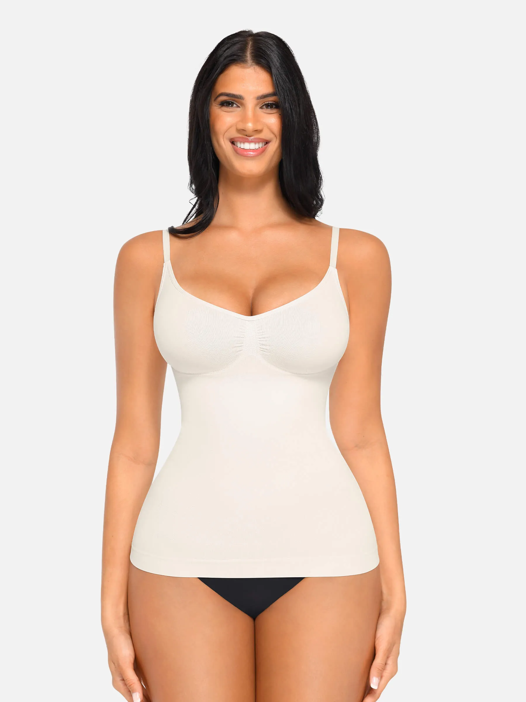 Feelingirl Bust Support Waist and Abdomen Control Shape Tank Top Vest