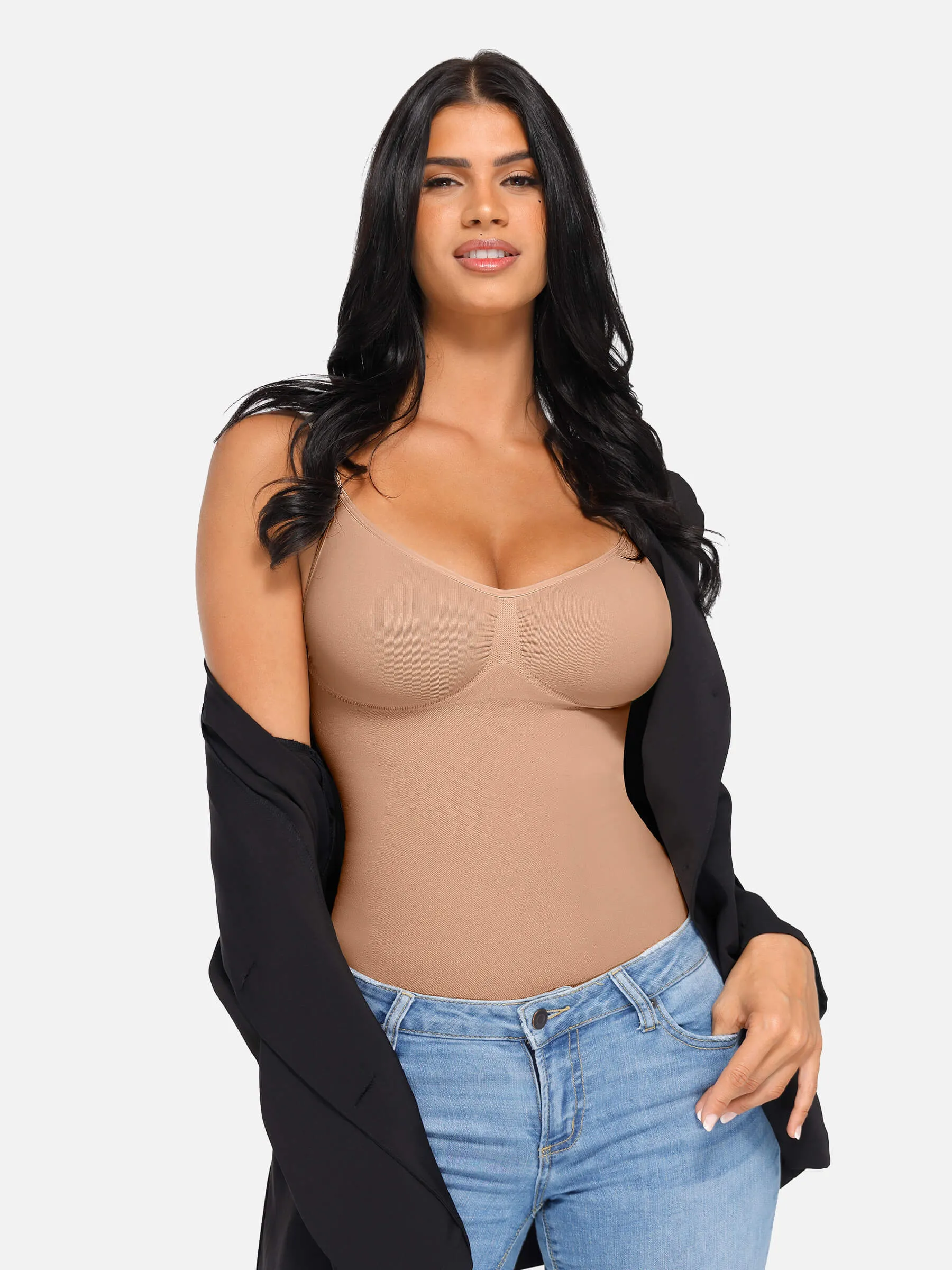 Feelingirl Bust Support Waist and Abdomen Control Shape Tank Top Vest