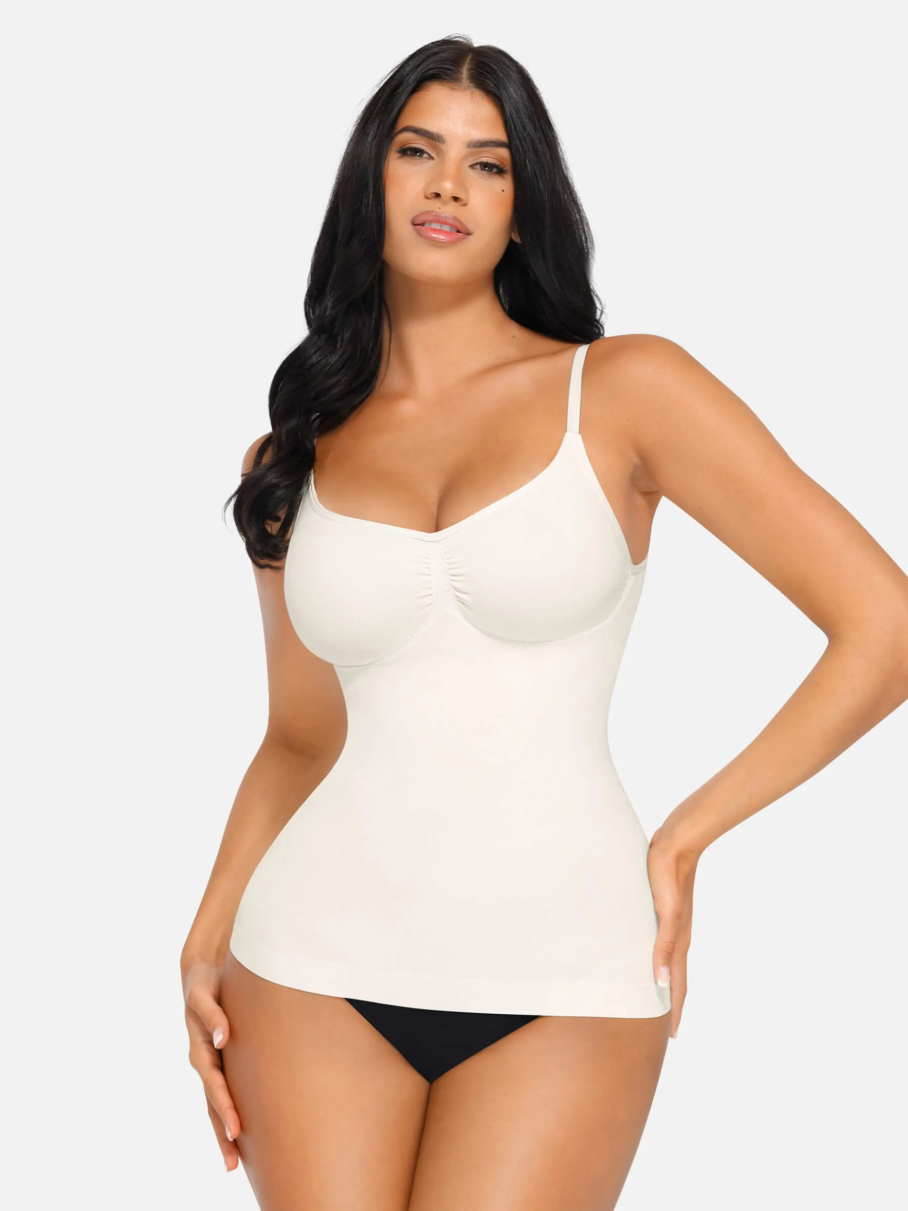 Feelingirl Bust Support Waist and Abdomen Control Shape Tank Top Vest