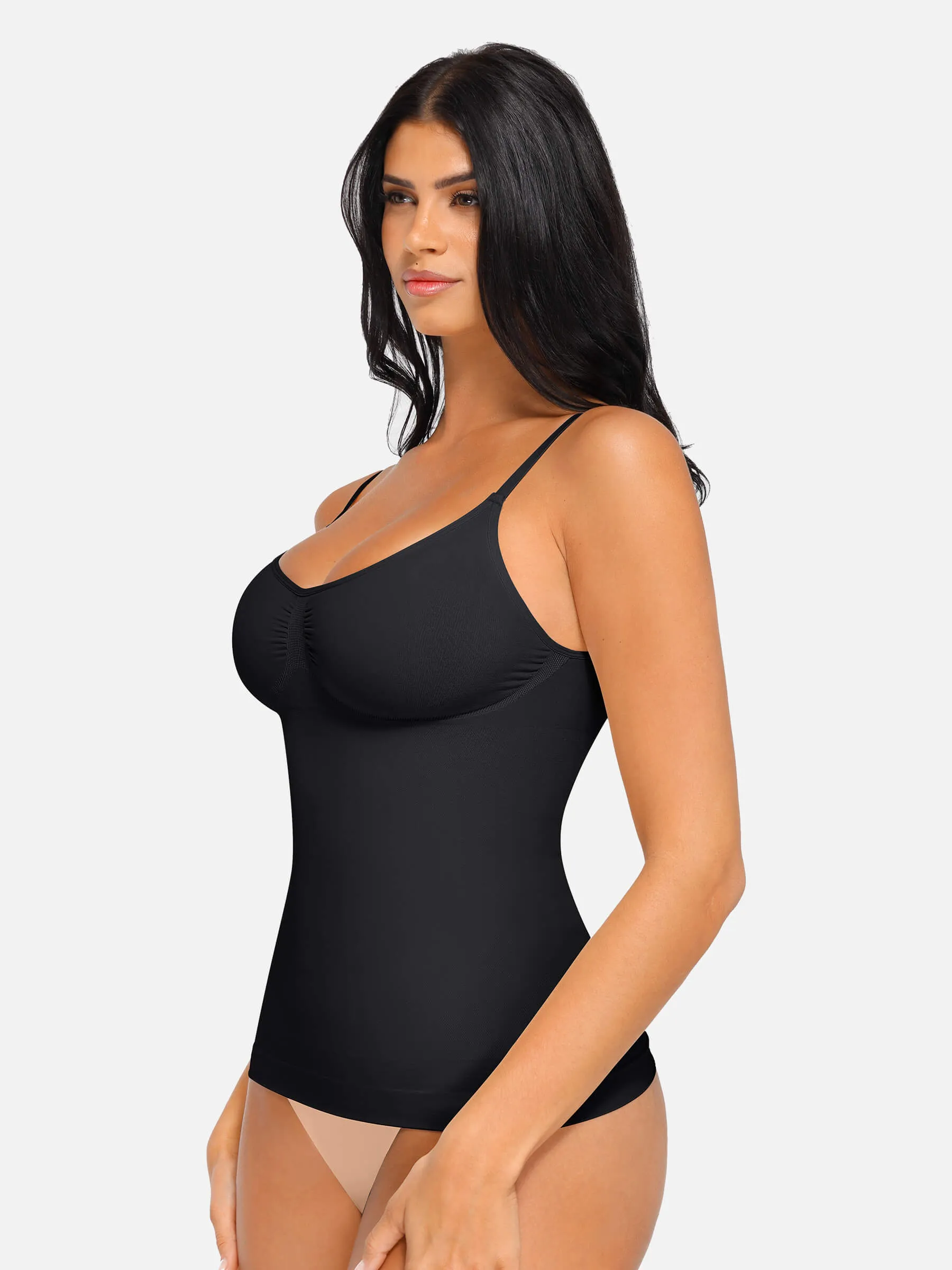 Feelingirl Bust Support Waist and Abdomen Control Shape Tank Top Vest
