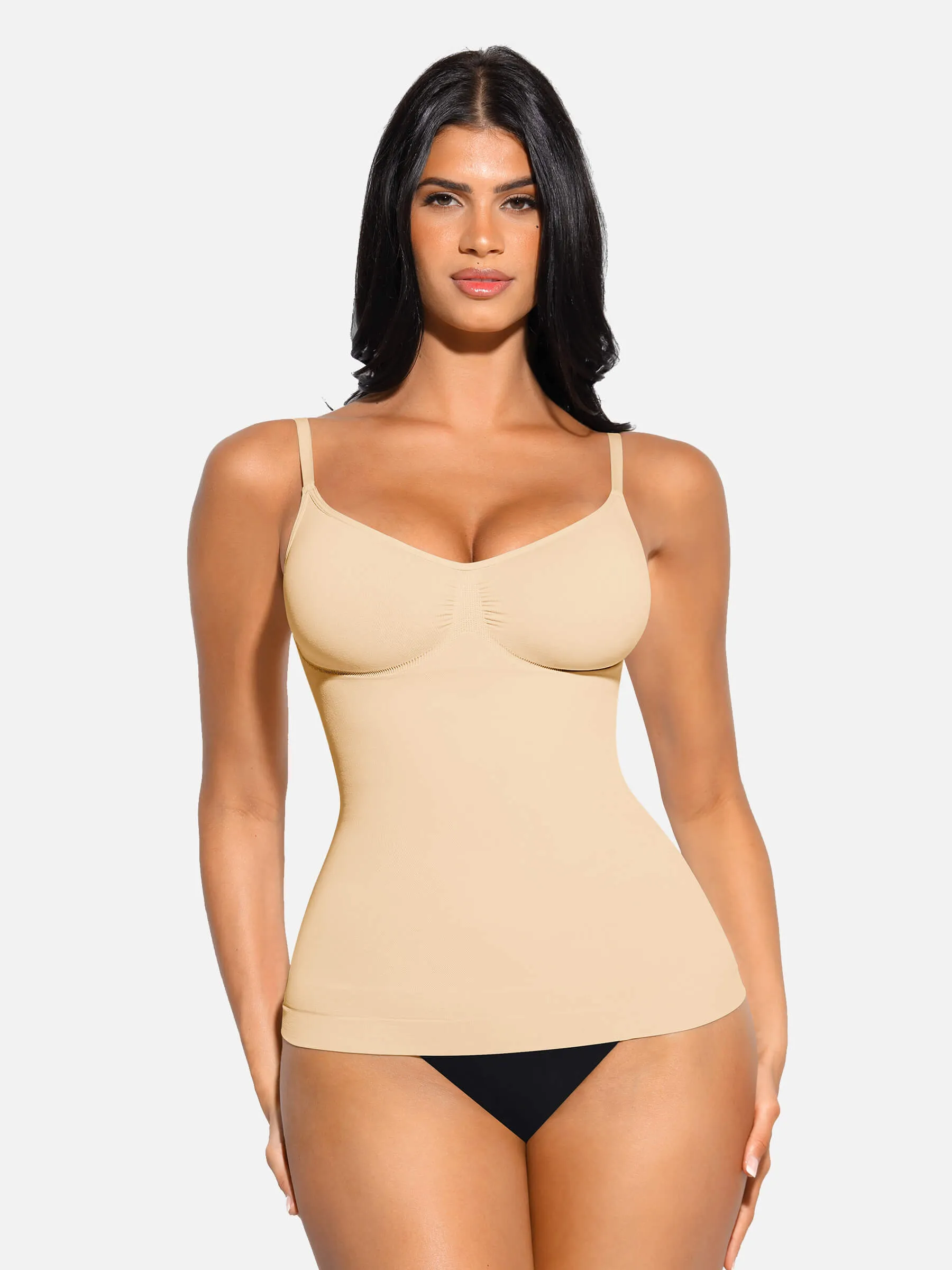 Feelingirl Bust Support Waist and Abdomen Control Shape Tank Top Vest