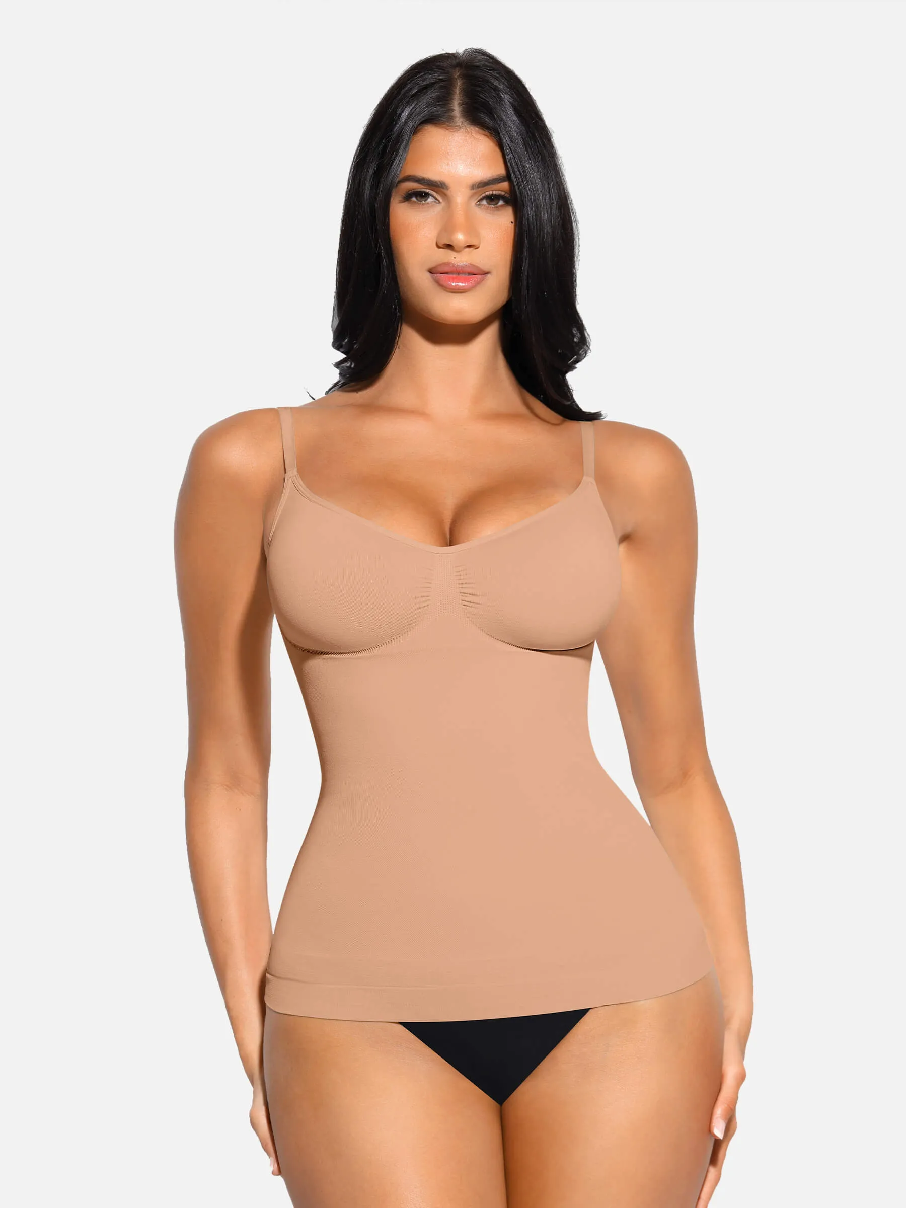 Feelingirl Bust Support Waist and Abdomen Control Shape Tank Top Vest