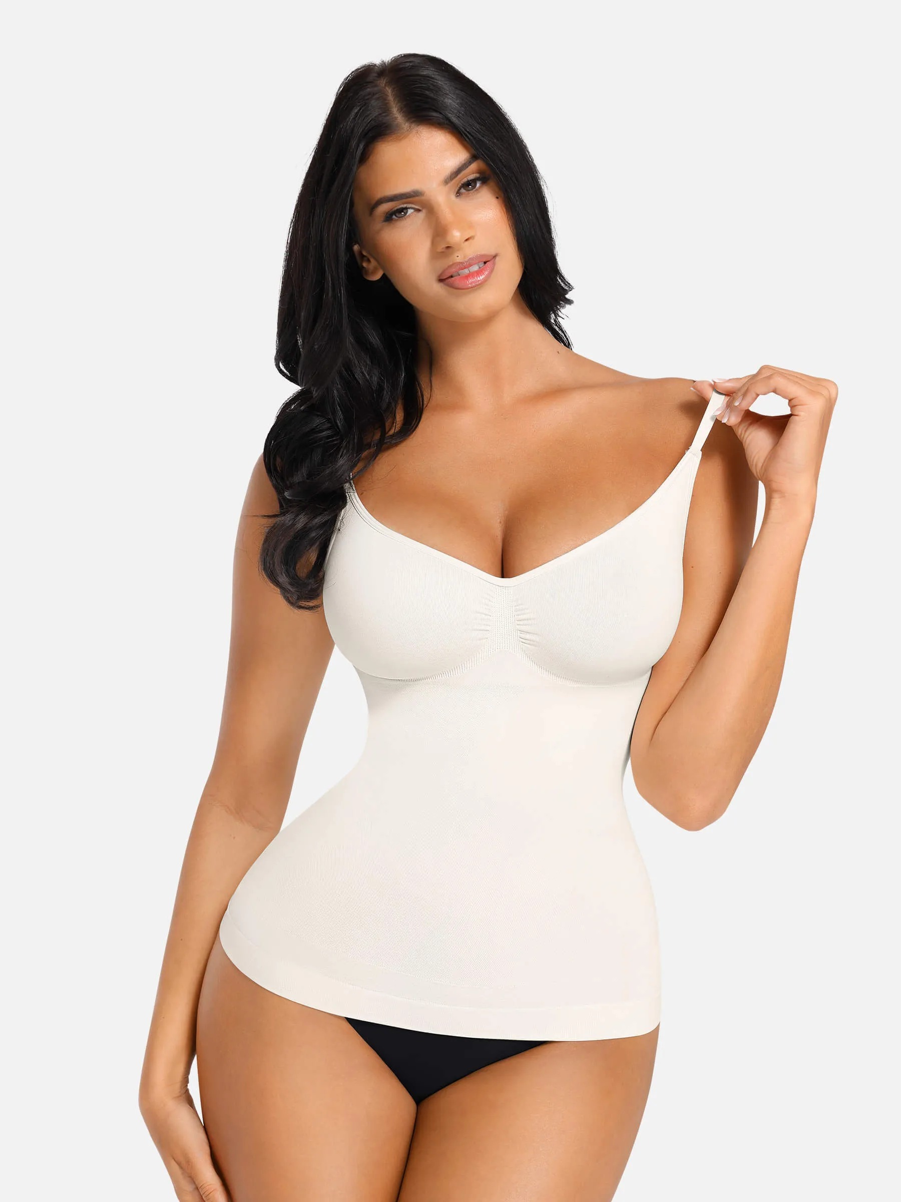 Feelingirl Bust Support Waist and Abdomen Control Shape Tank Top Vest