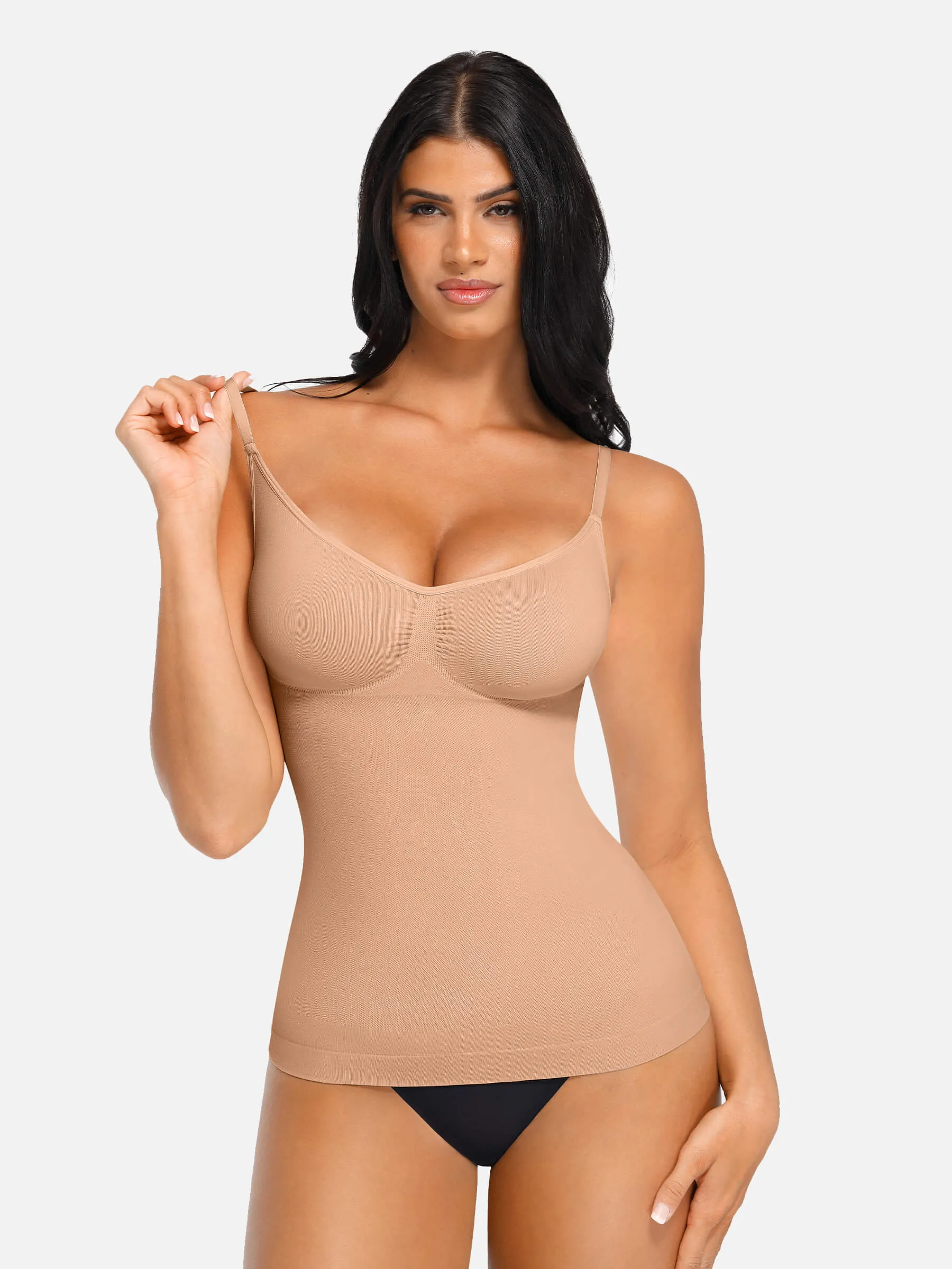 Feelingirl Bust Support Waist and Abdomen Control Shape Tank Top Vest