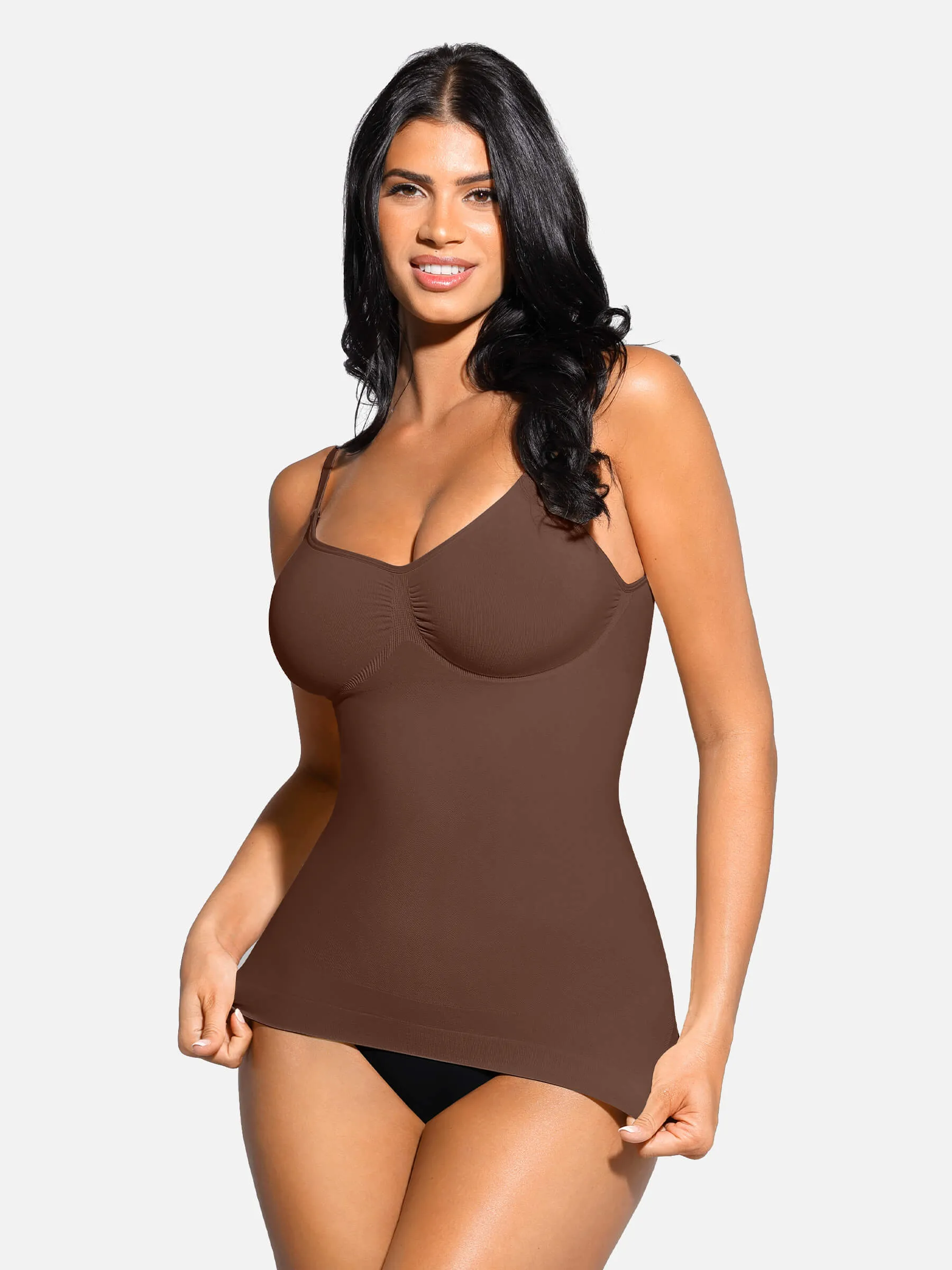 Feelingirl Bust Support Waist and Abdomen Control Shape Tank Top Vest