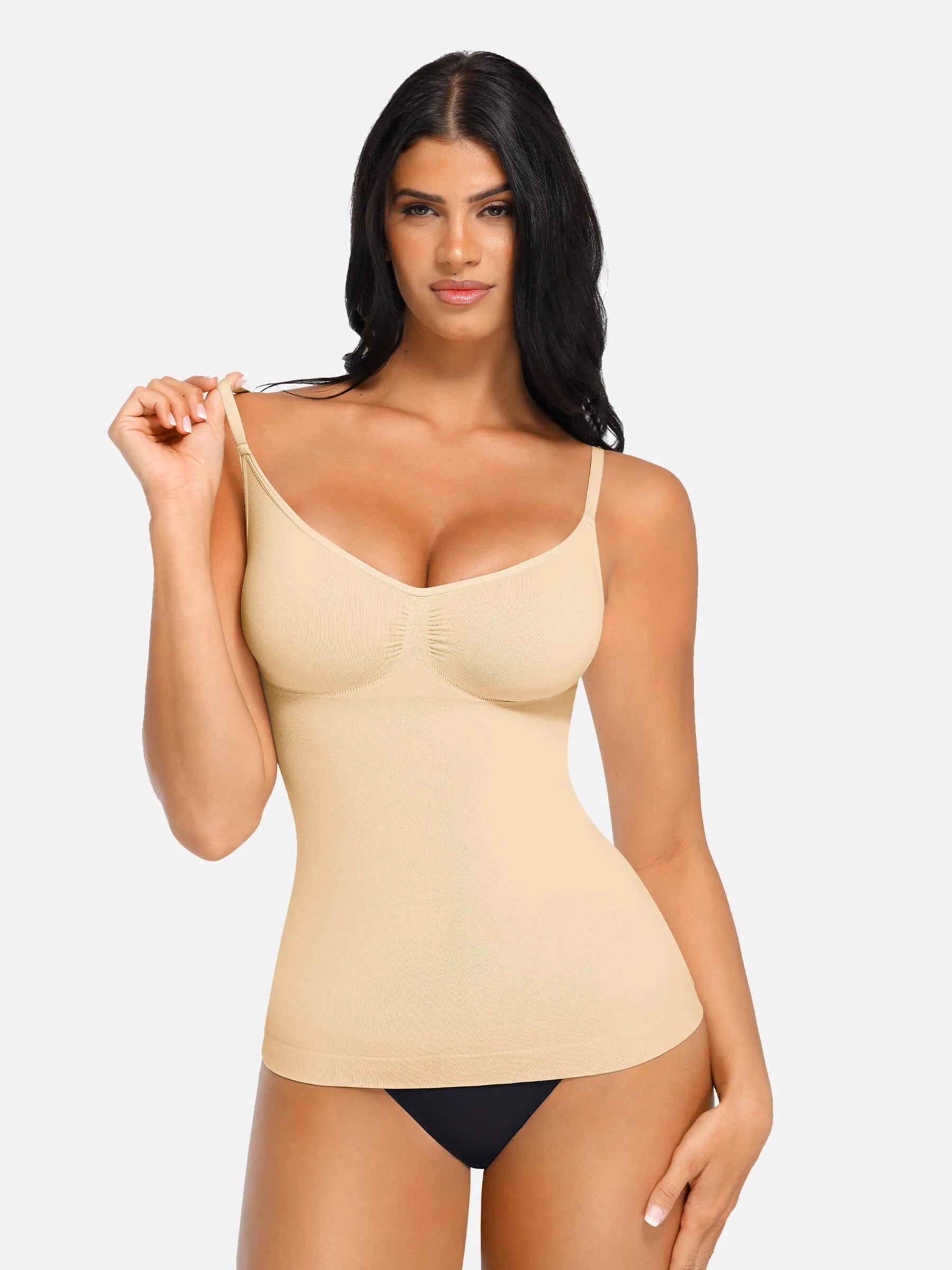 Feelingirl Bust Support Waist and Abdomen Control Shape Tank Top Vest
