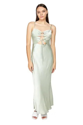 Felicity Lace Up Midi Dress