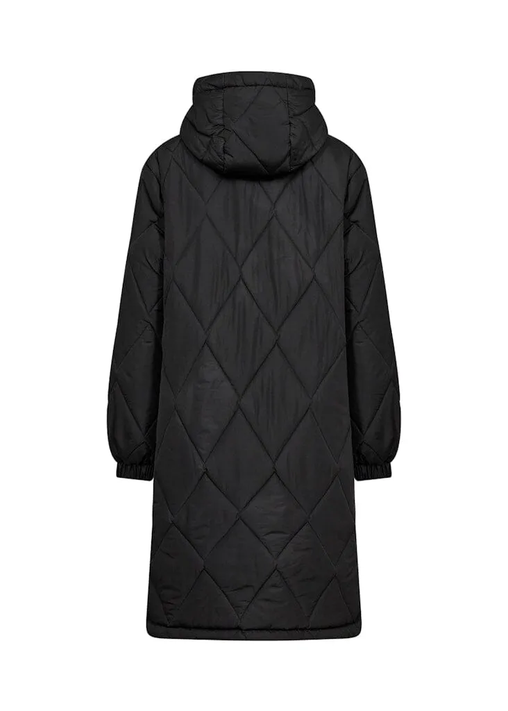 Fenya Jacket with Zipper in Black