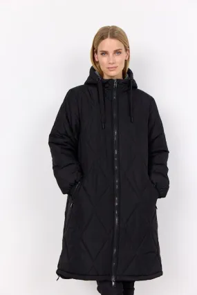 Fenya Jacket with Zipper in Black