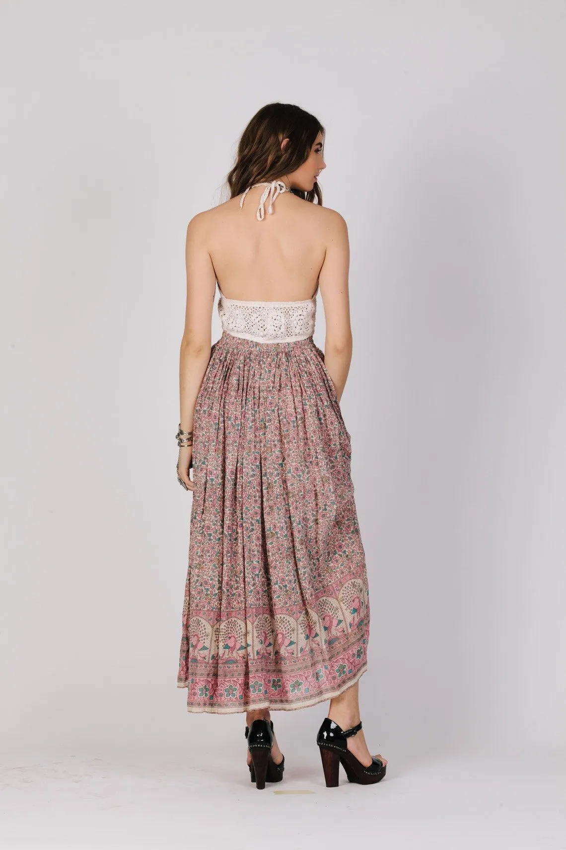 FIRST BLUSH MAXI SKIRT