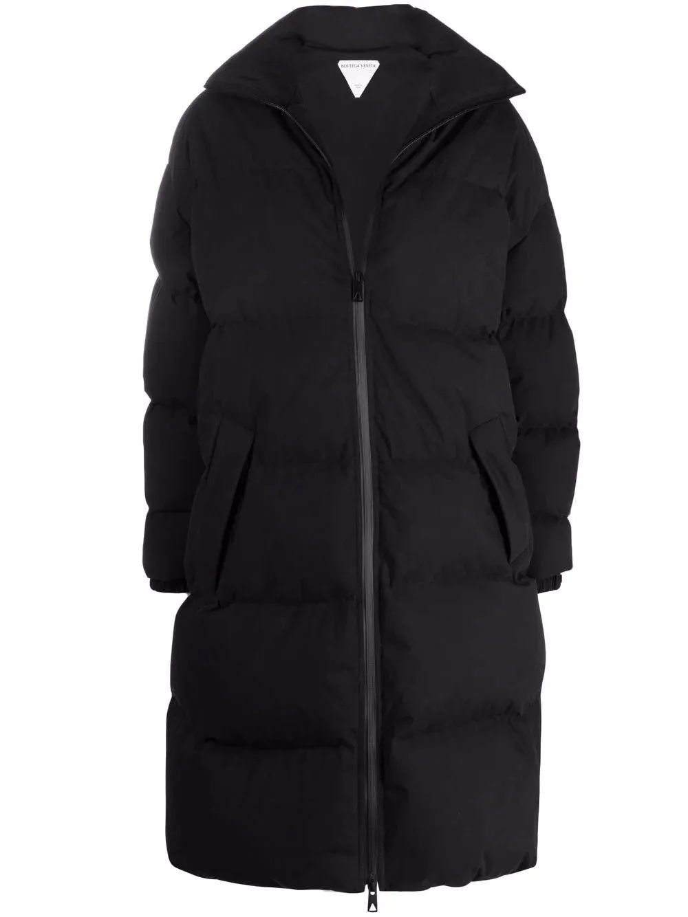 Frosted poplin puffer jacket
