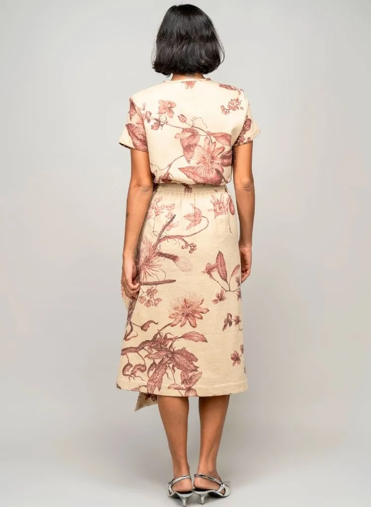 Garden Print Skirt