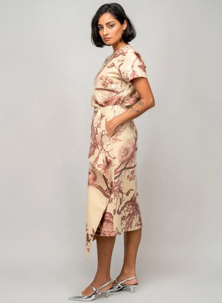 Garden Print Skirt