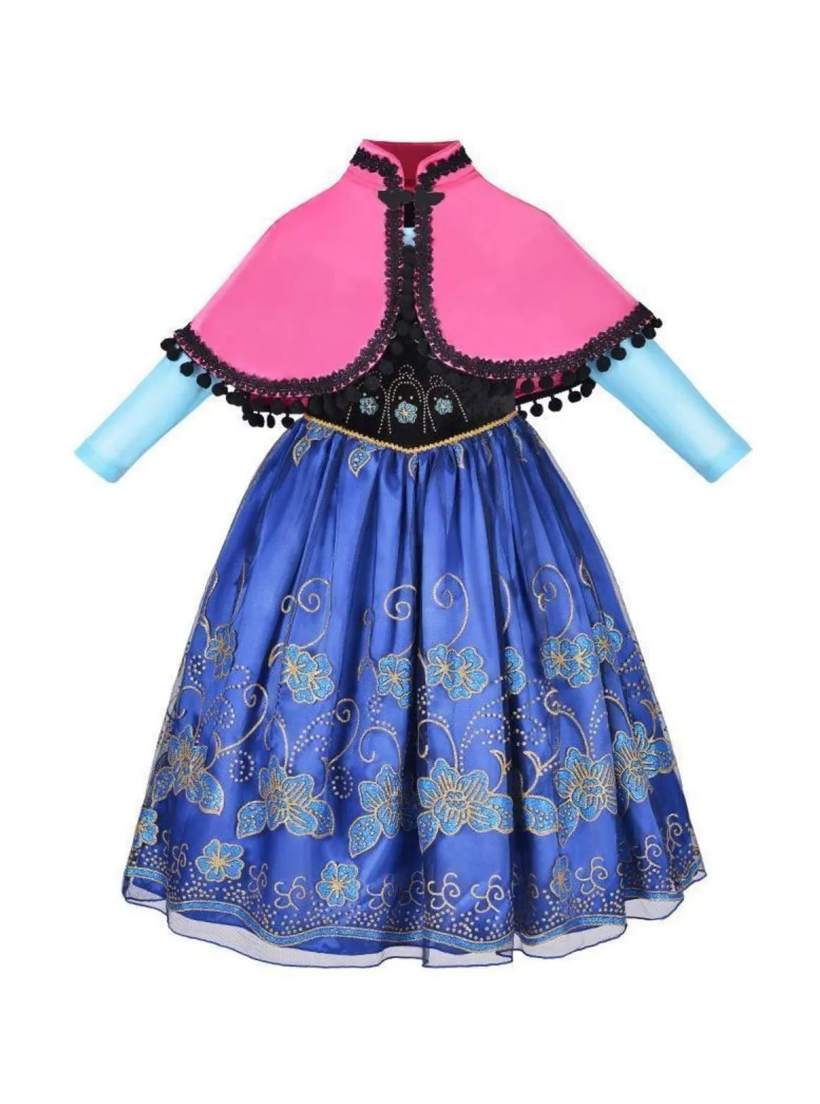 Girls Little Ice Queen Costume Dress