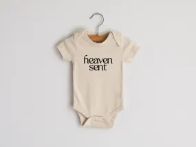 Heaven Sent Organic Baby Bodysuit