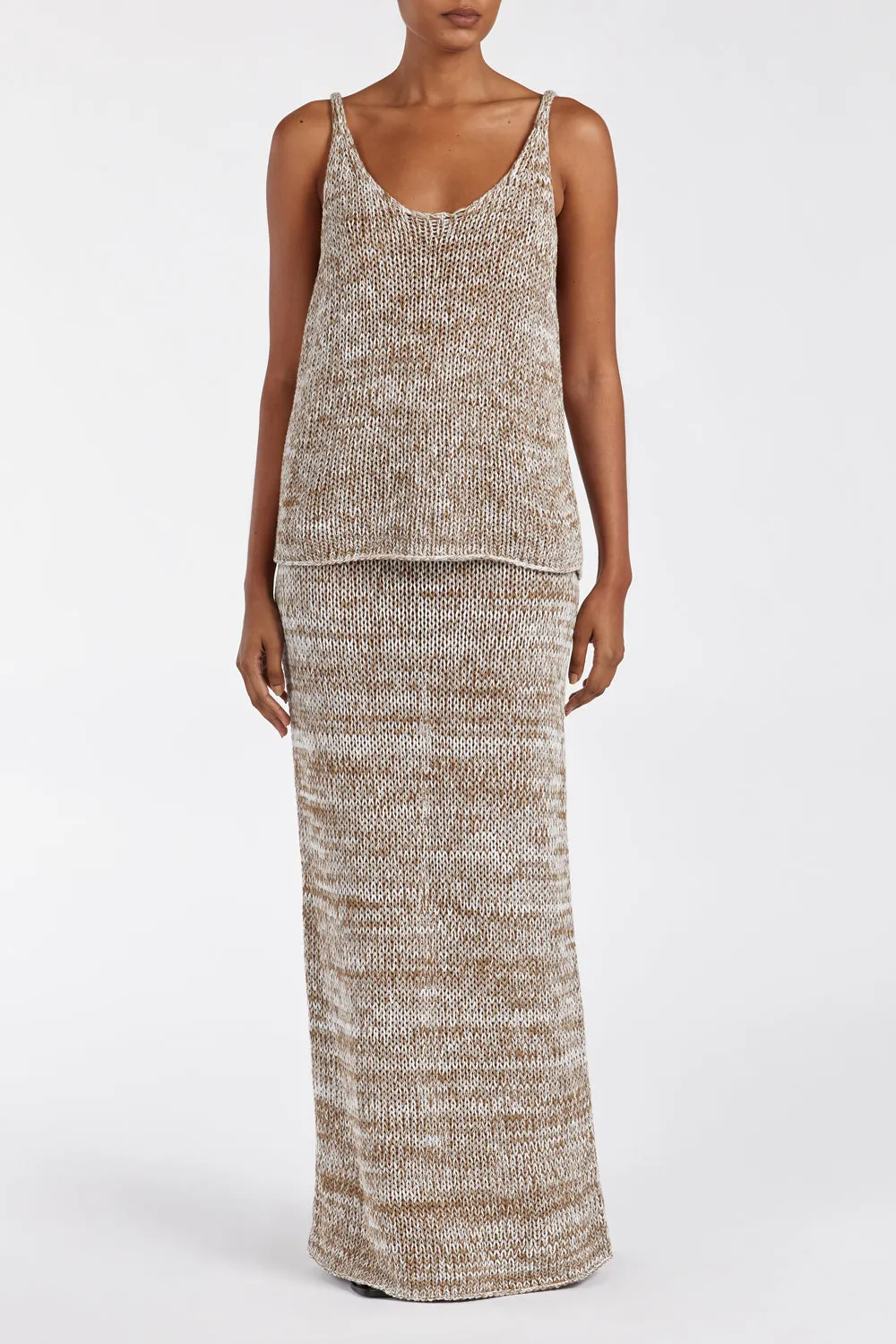 HEIDI TAN MARLE MIDI SKIRT