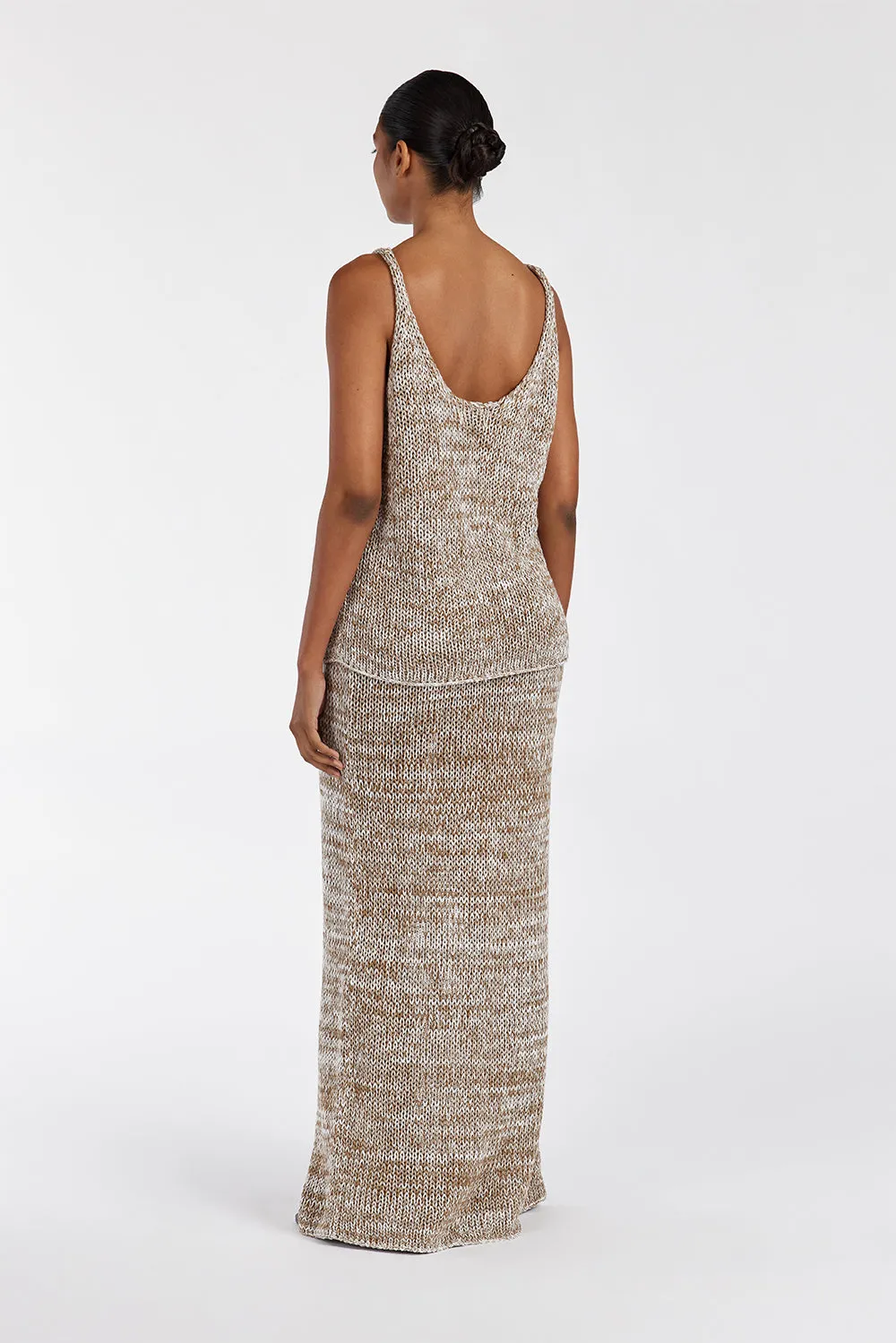 HEIDI TAN MARLE MIDI SKIRT
