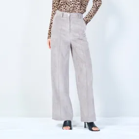 High-waist corduroy wide-leg pants wholesale
