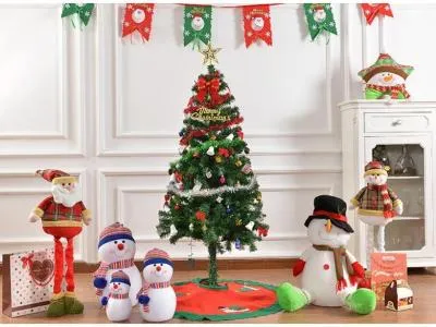 Home Xmas Tree 1.5m H Christmas Tree With 118 Ornaments