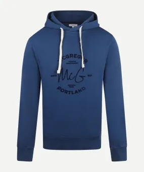 Hoodie met graphic | Marine