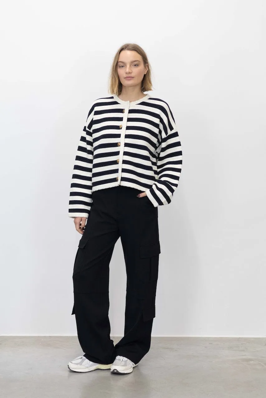 IRINA WIDE LEG CARGO PANTS