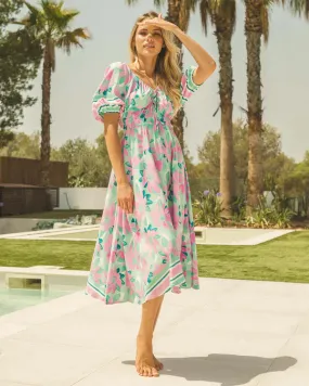 JAASE PETAL AQUA PRINT MIDI