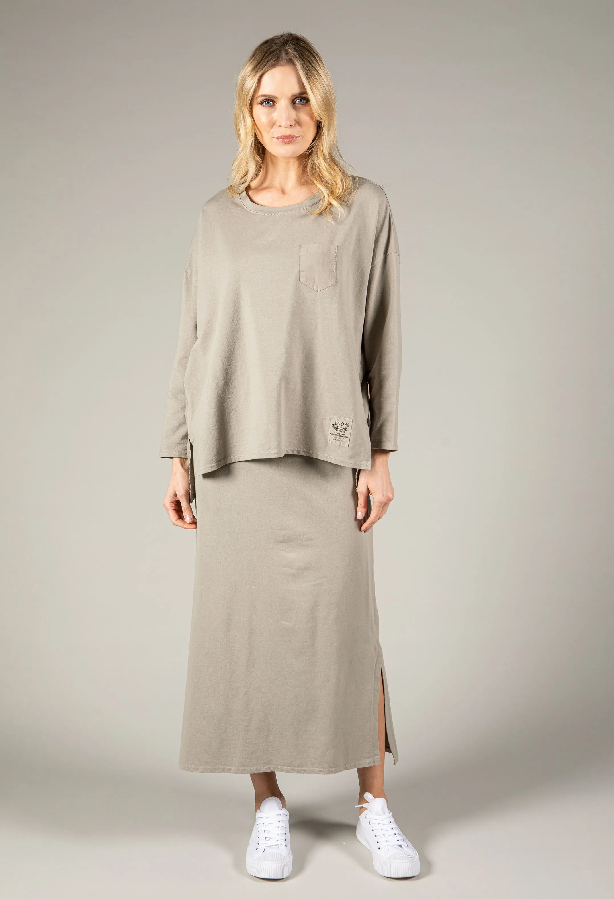 Jogger Midi Skirt
