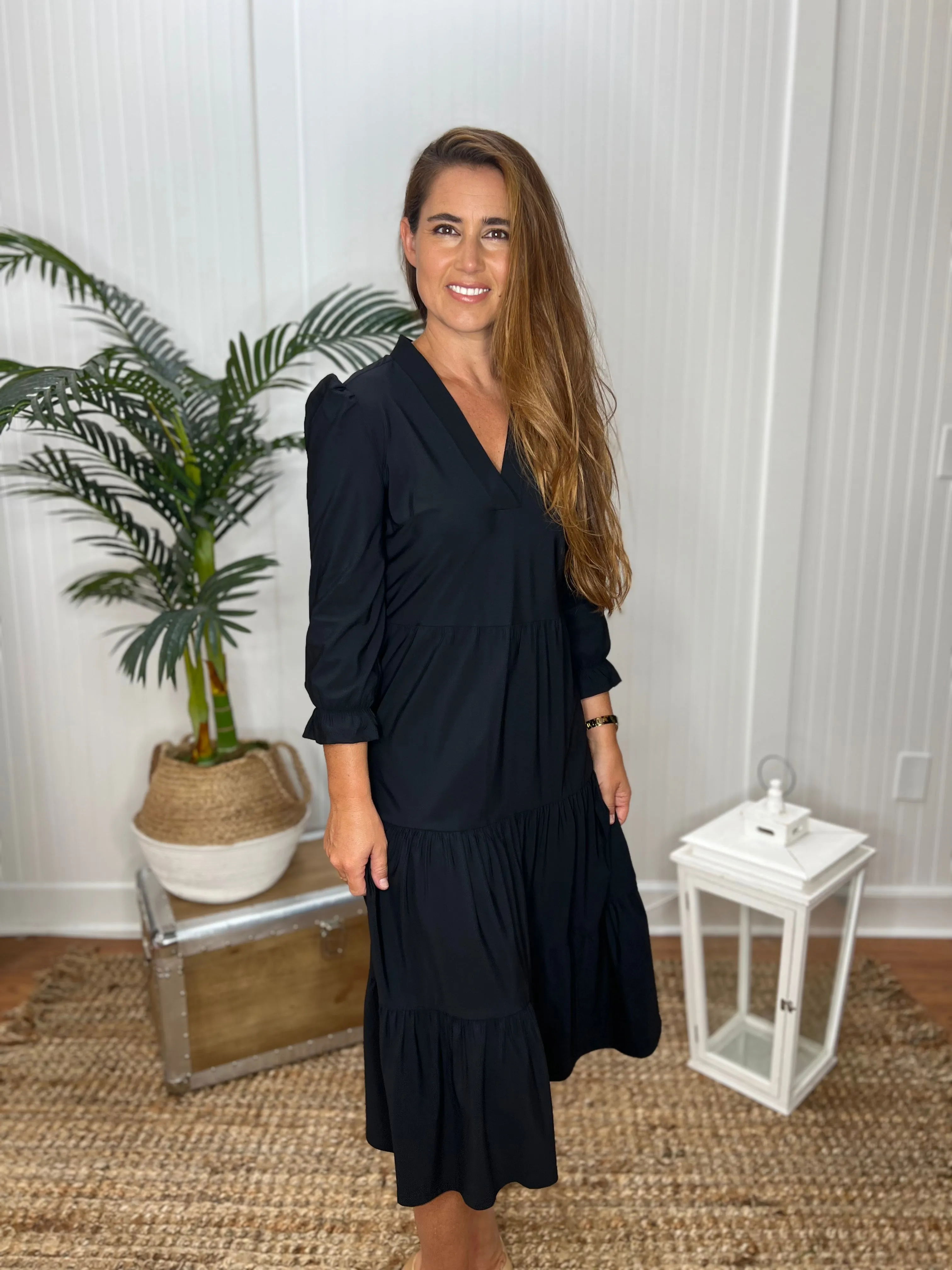 Jude Connally Maggie Dress - Black
