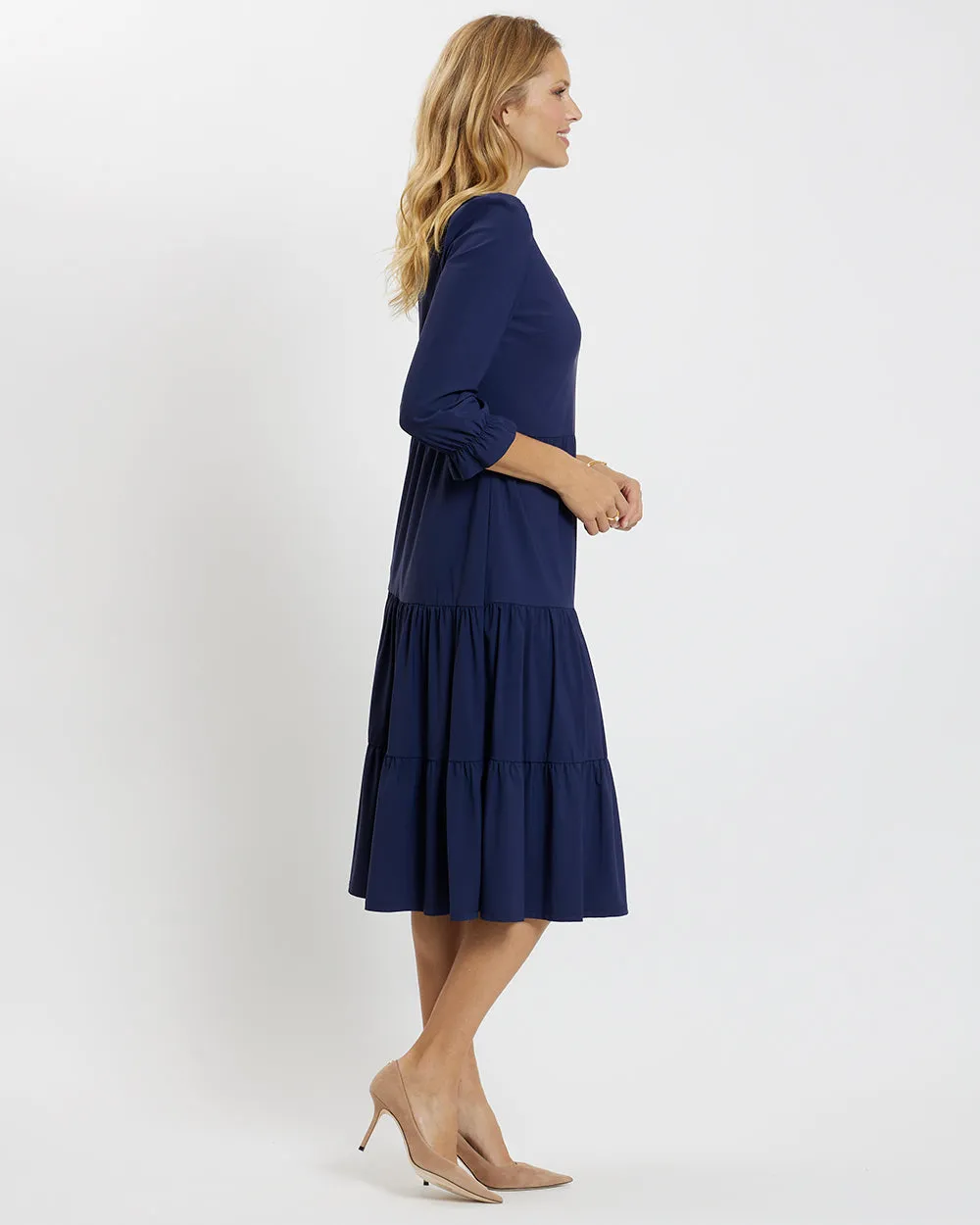 Jude Connally Maggie Dress - Navy