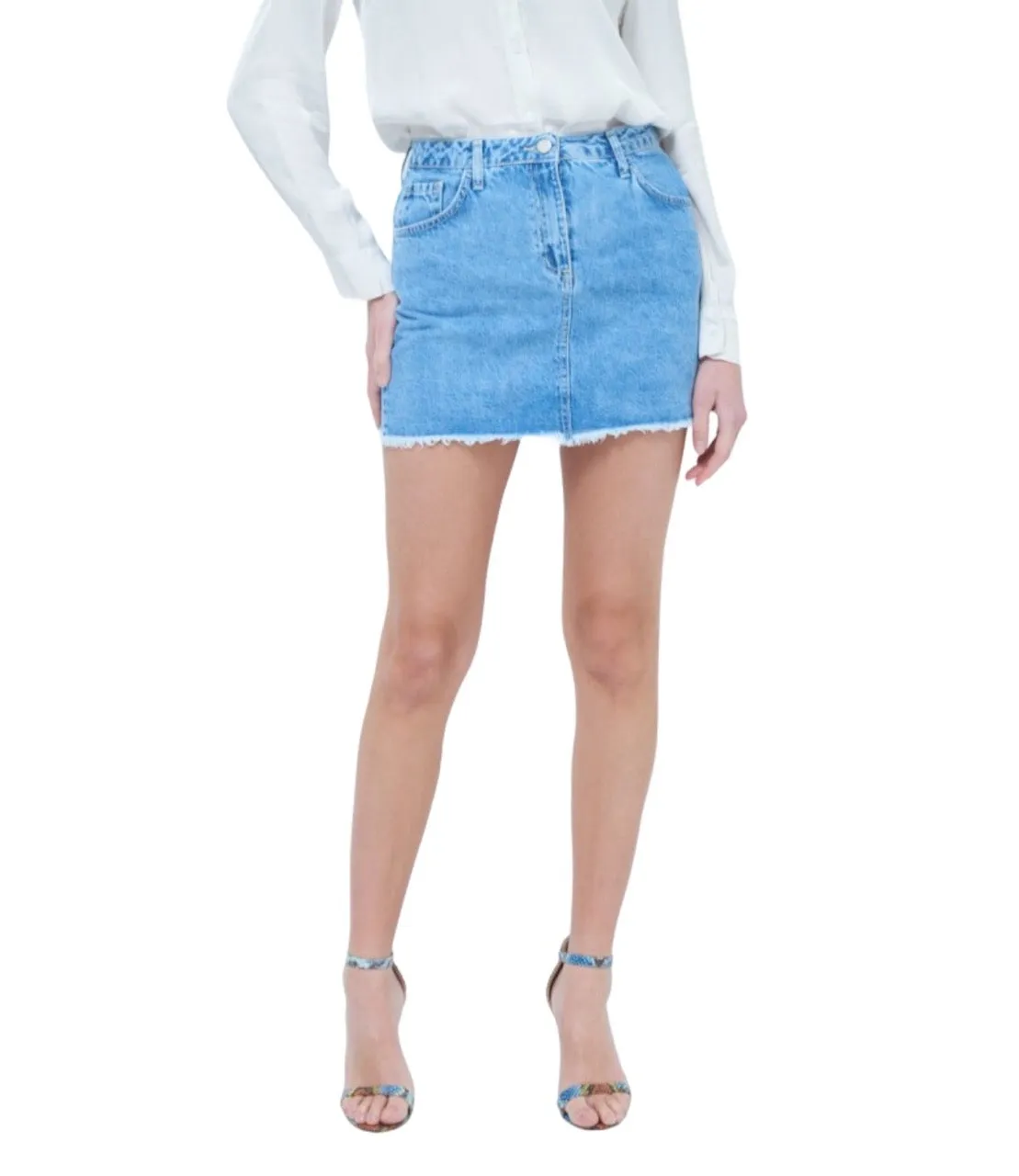 Kikisix jeans short skirt