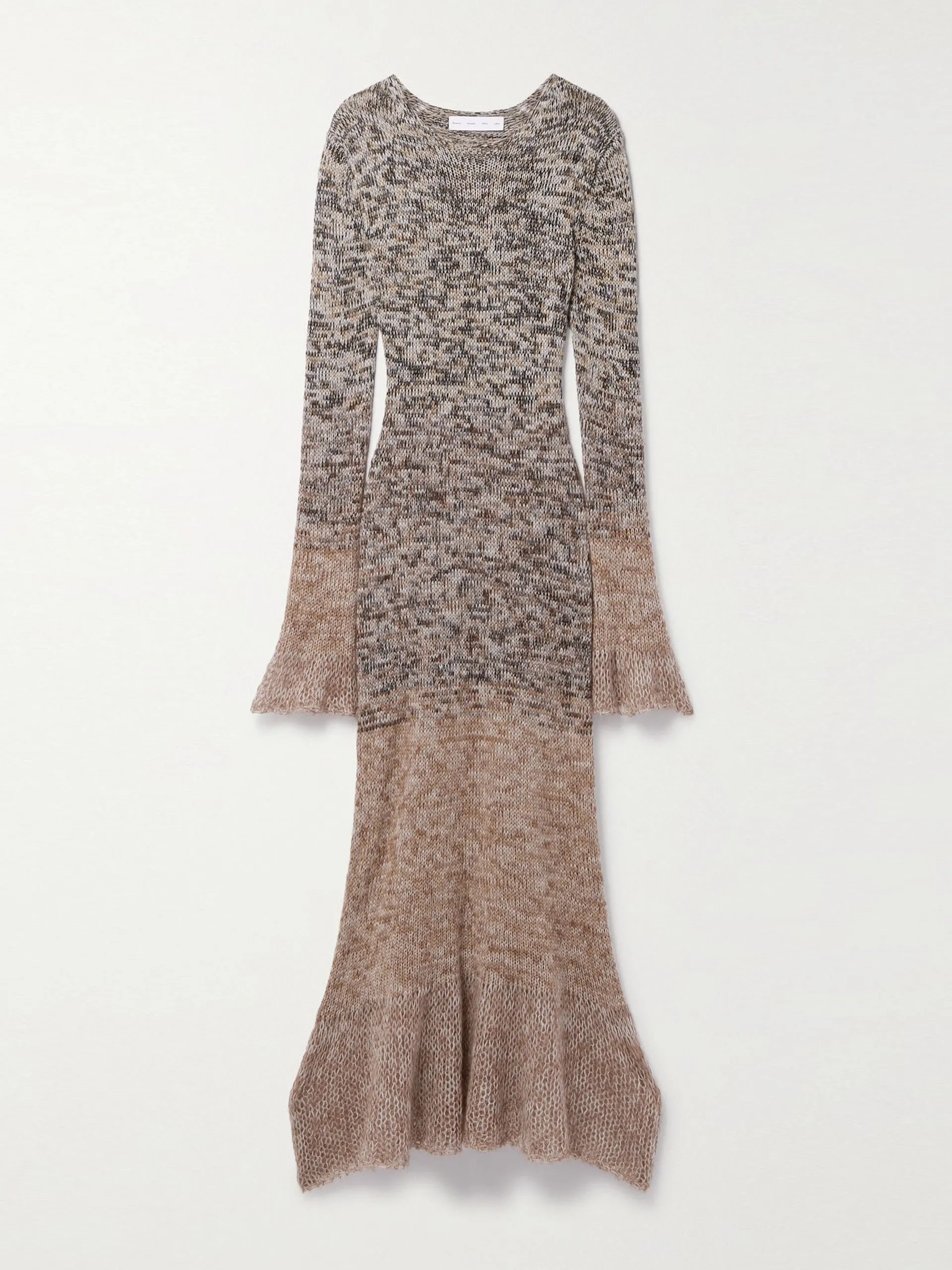 Knitted midi dress