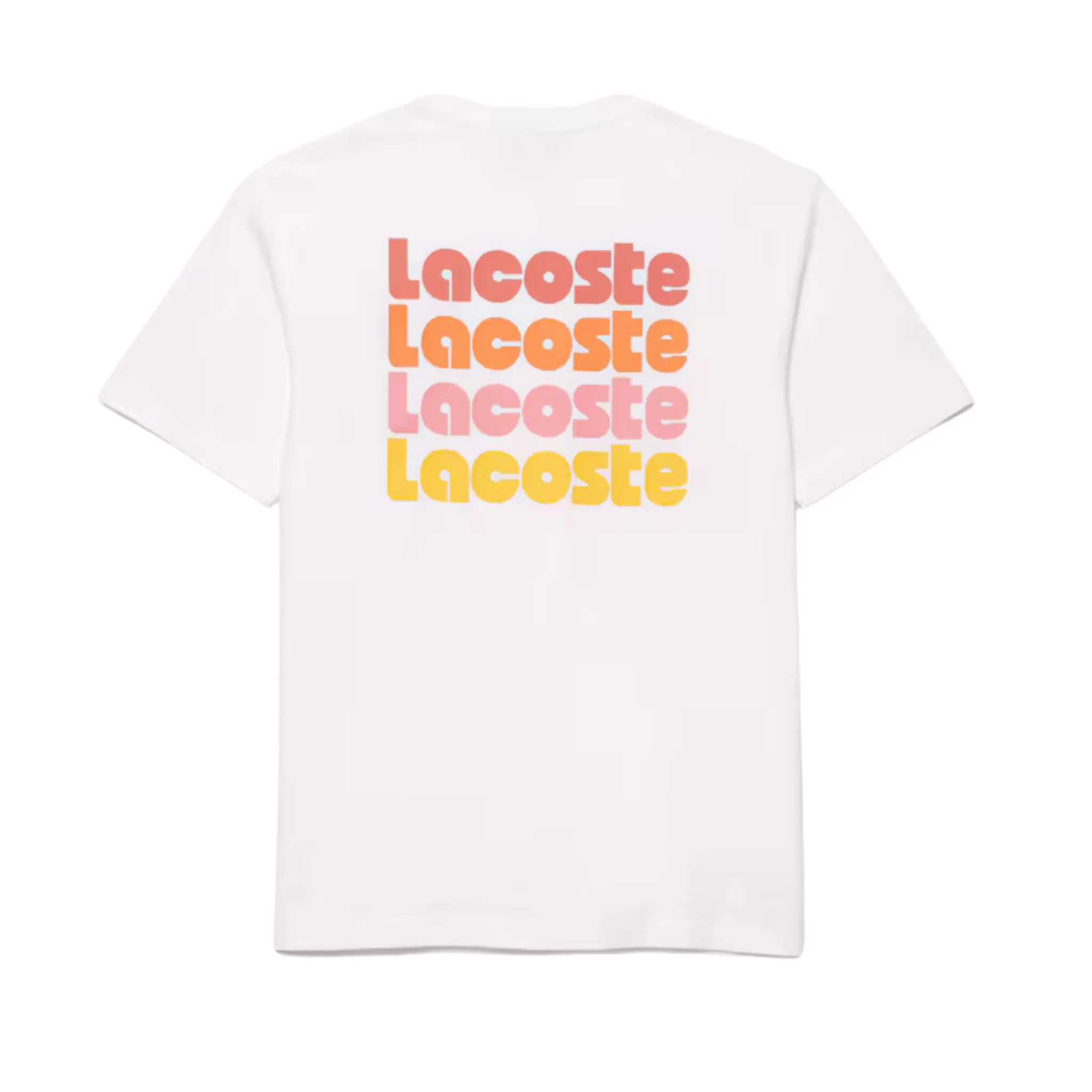 Lacoste Washed Effect T-Shirt (White) - TH7544