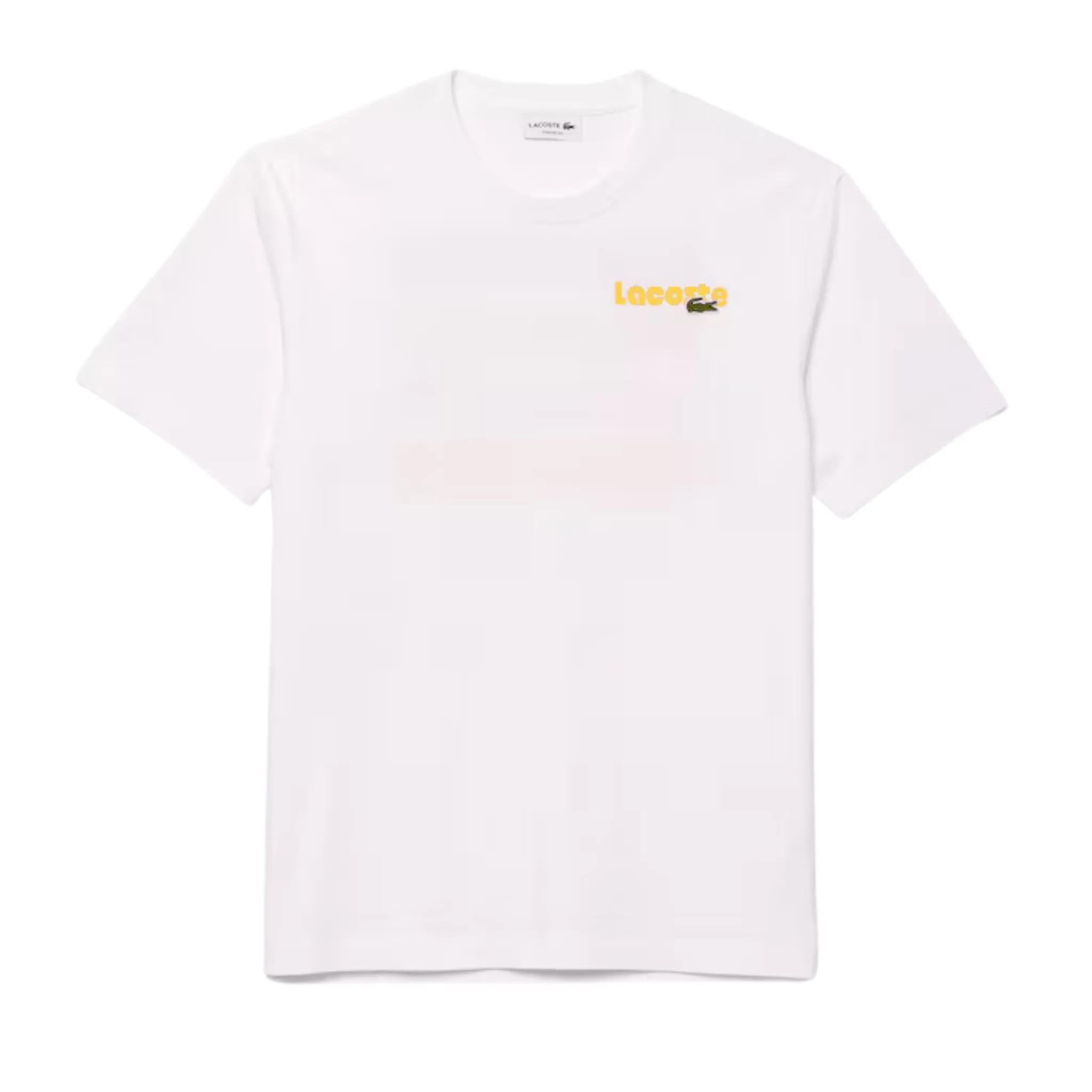 Lacoste Washed Effect T-Shirt (White) - TH7544