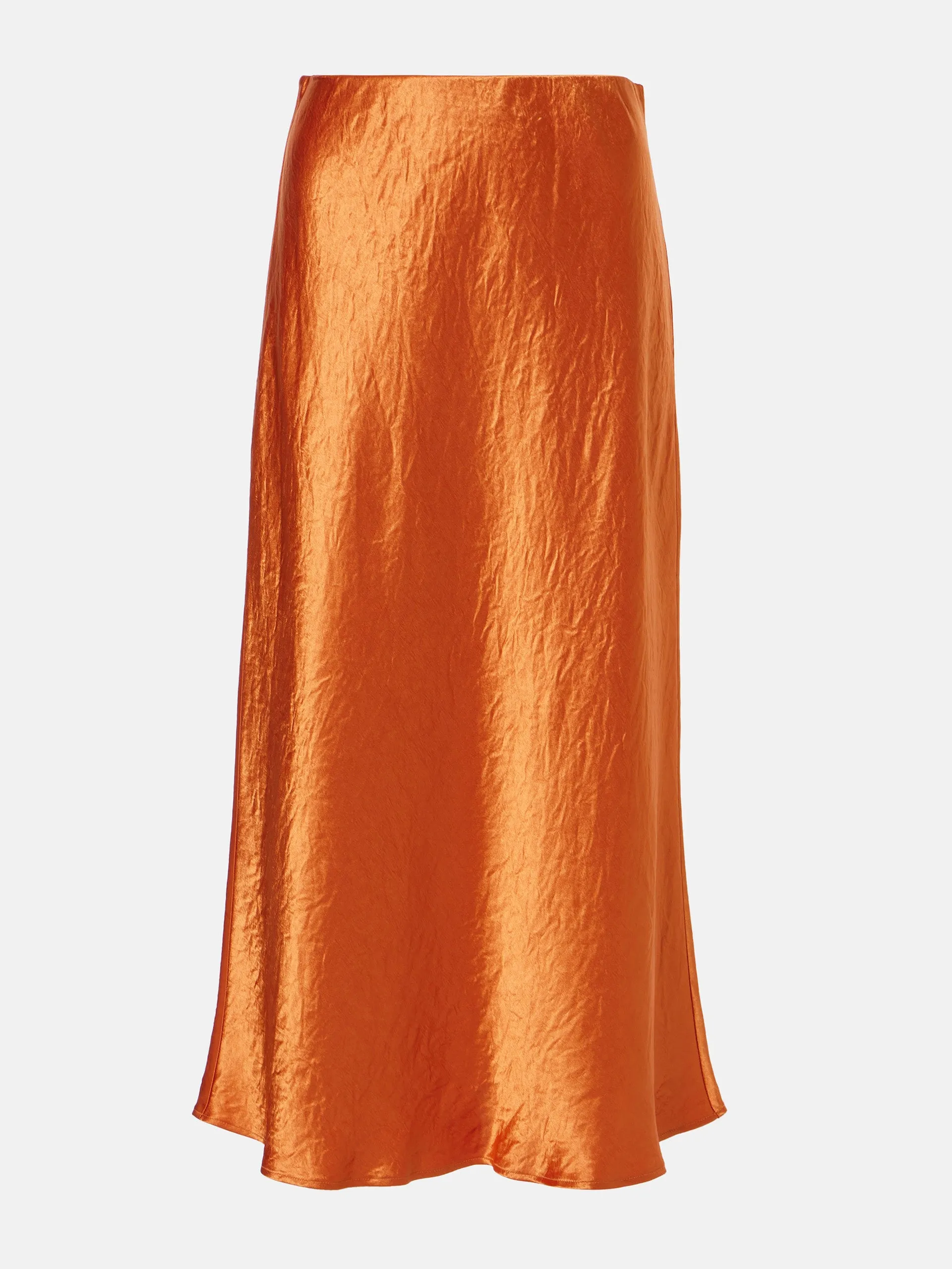 Leisure Alessio satin midi skirt