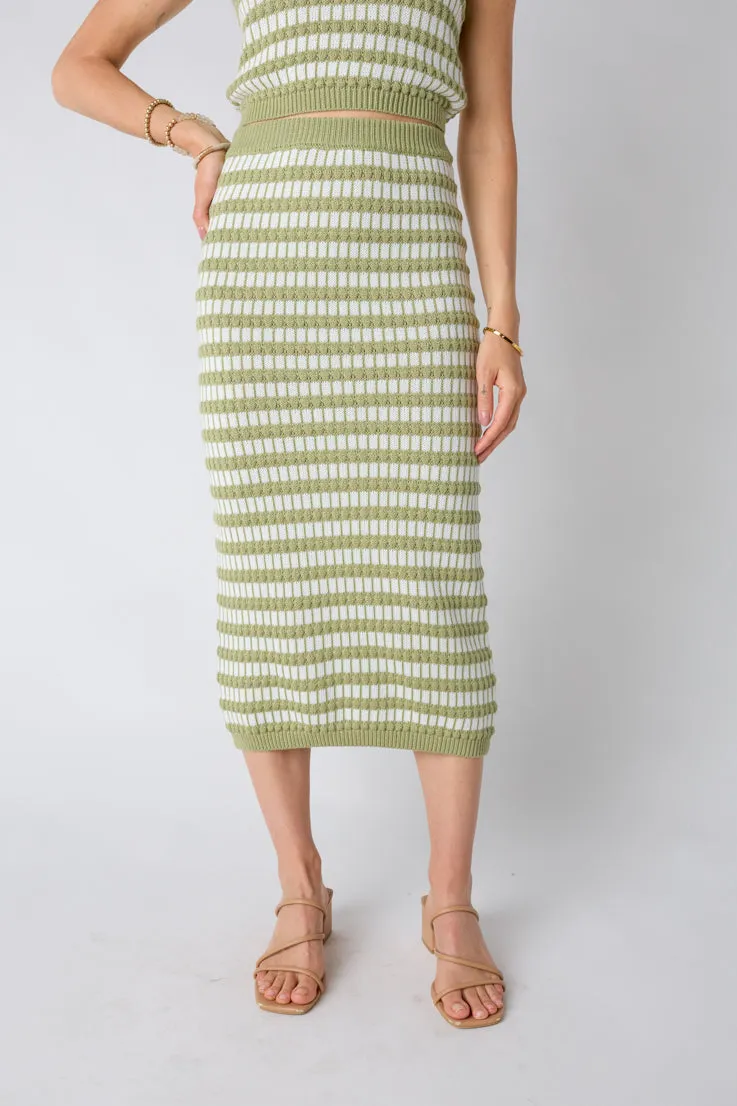 Lime and Coconut Skirt