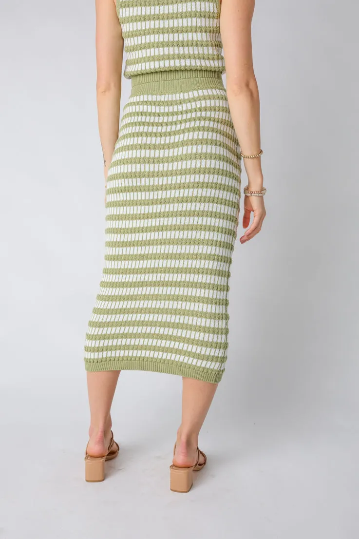 Lime and Coconut Skirt